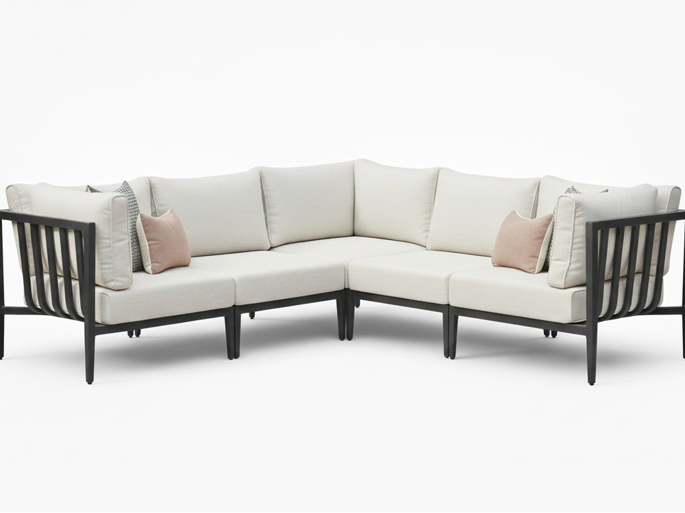 Belito Daan Hoek Loungeset Aluminium All-Weather 5-delig Nr. 3