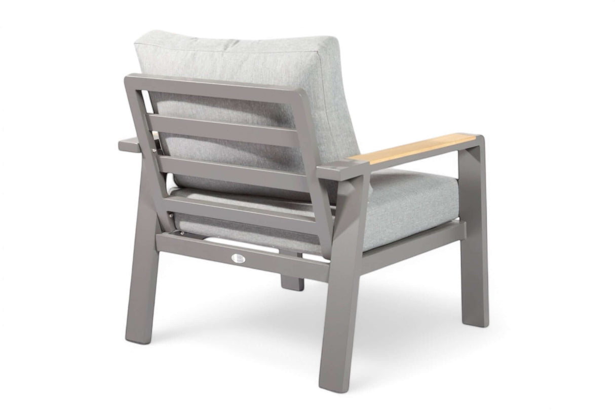 Belito Birmingham Loungeset Nr. 2 – Antraciet Aluminium – 6 Personen