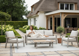 Aluminium Stoel-Bank Loungeset - Taupe - Belito Birmingham