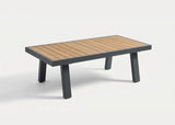 Belito Birmingham Loungeset Nr.1 | Antraciet | 3-zits Bank + 2x Stoel + Tafel | 5 Personen