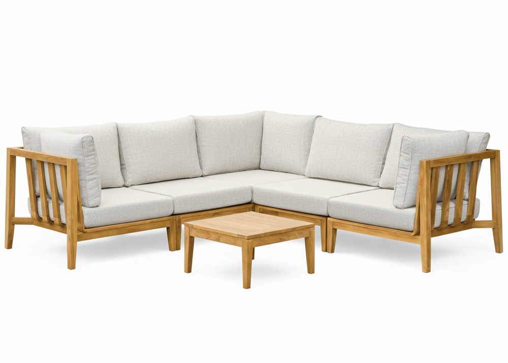 Belito_Daan_Hoek_Loungeset_Teak - 245 x 245 cm