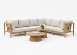 Belito Daan Teakhouten Hoek Loungeset - 8 delig - Nr. 1 - Links lang
