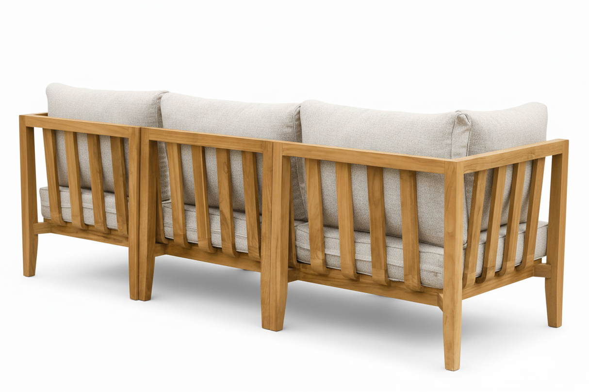 Belito Daan Teakhouten Loungeset achterzijde