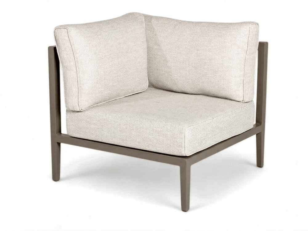 Belito Daan aluminium Hoekstuk Taupe