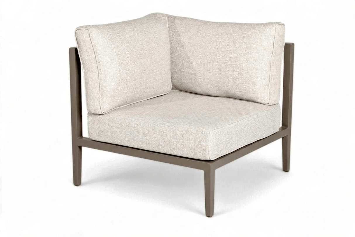Belito Daan aluminium Hoekstuk Taupe
