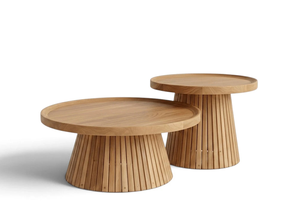 Belito Daan koffietafelset Ø 80 cm & Ø 60 cm - sfeerfoto