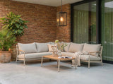 Belito Julia Hoekbank met teak tafel