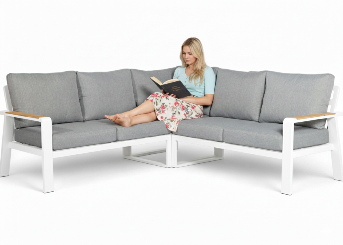 Belito® Lotte loungeset Wit - 3 delig