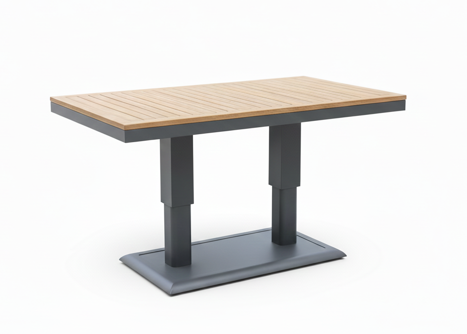 Belito Lotte Tafel - Antraciet - Hoog - Verstelbaar