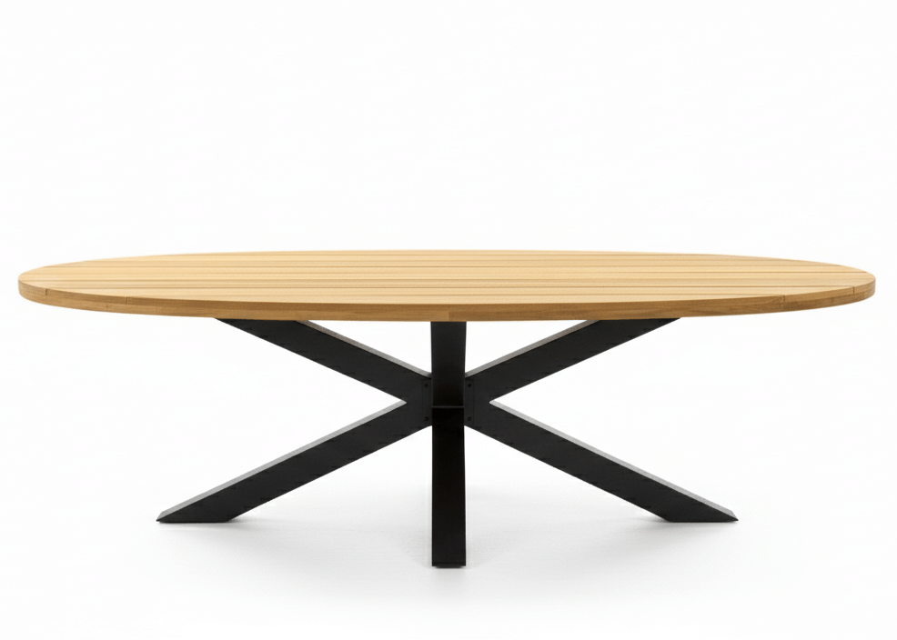 Apple Bee Condor Dining Tuinset 240 x 120 cm Ovaal | Aluminium Onderstel