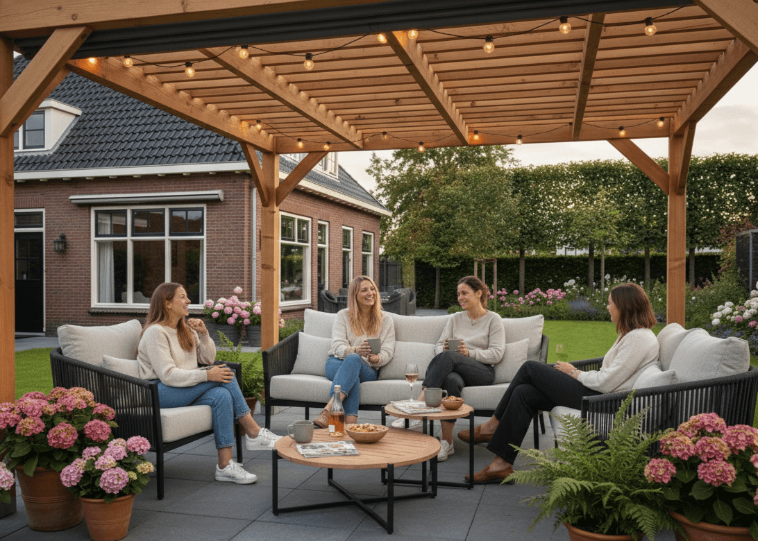 Aluminium Rope Loungebank 150 cm Belito® Ouddorp 3.0