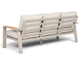 Belito Birmingham Loungeset Nr.1 | Taupe | 3-zits Bank + 2x Stoel + Tafel | 5 Personen