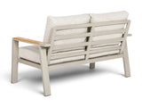 Belito Birmingham tuinbank 146 cm taupe aluminium, detailfoto