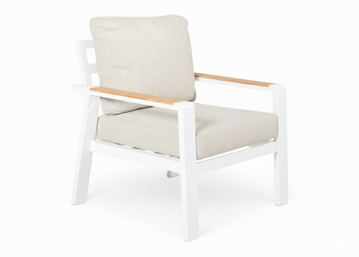 Birmingham stoel wit