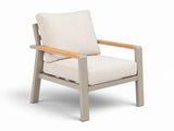 Belito Birmingham Loungeset Nr.1 | Taupe | 3-zits Bank + 2x Stoel + Tafel | 5 Personen
