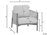 Apple Bee Bora Bora Loungeset 5-delig nr. 1