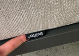 Belito Lotte Loungeset Hoekbank Nr. 1 | Antraciet Aluminium | 288 x 220 cm | 6-persoons | Lichte Kussens