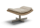 Apple Bee Cebu Hocker | Taupe | Natural Oak BEE WETT® Kussen