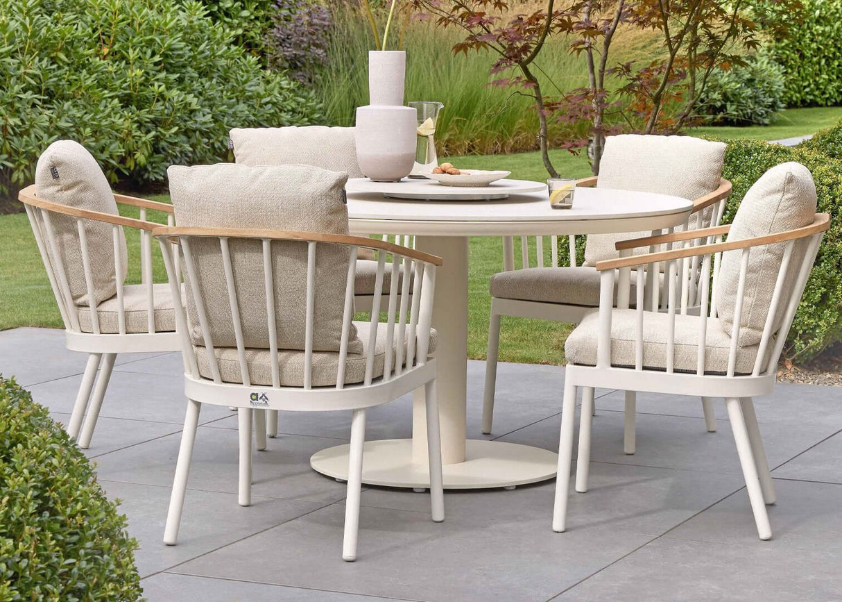 Condor dining-melville tafel 140 cm oyster