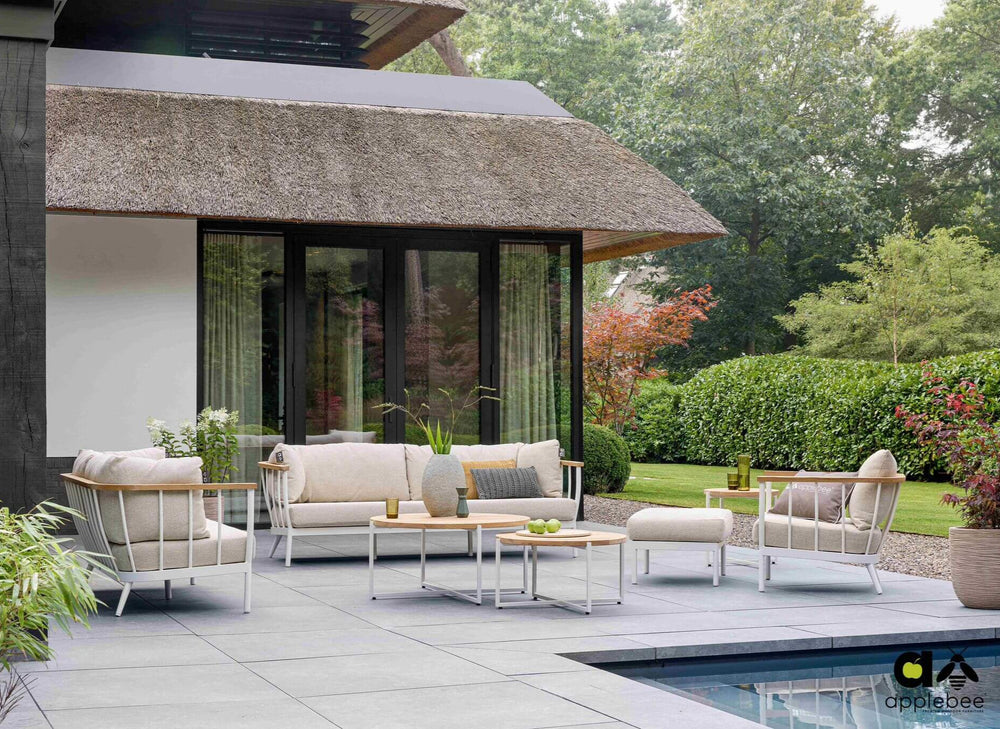 Apple Bee Condor loungeset 6-delig Nr. 1 Oyster