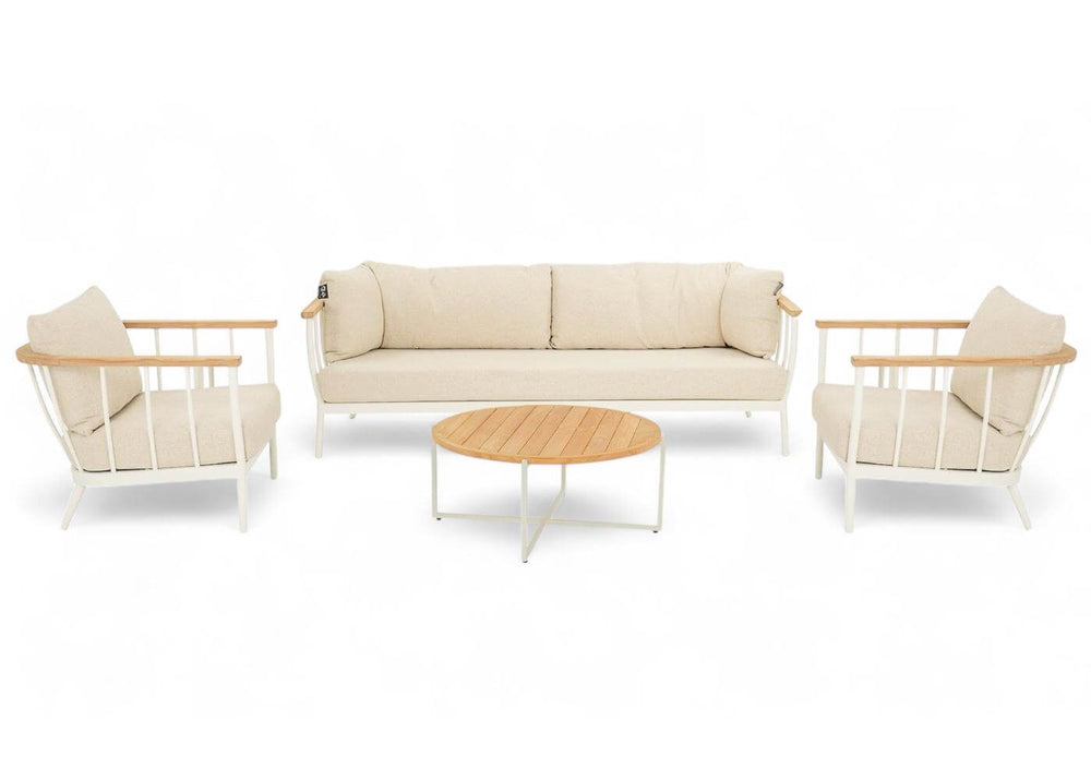 Apple Bee Condor loungeset 4-delig Nr. 11 Oyster