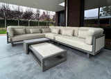 Apple Bee Santorini Loungeset 3-delig - Rechts lang - Upholstered - 239 x 318 cm