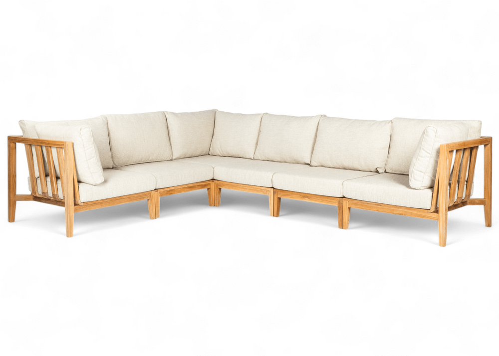 Daan teak nummer 2 hoekset