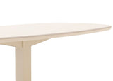 Apple Bee Zanzibar Tuintafel – Oyster – 220x110x77cm – Deens Ovaal - Sintered Stone