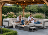 Apple Bee Santorini Salontafel Set Travetino