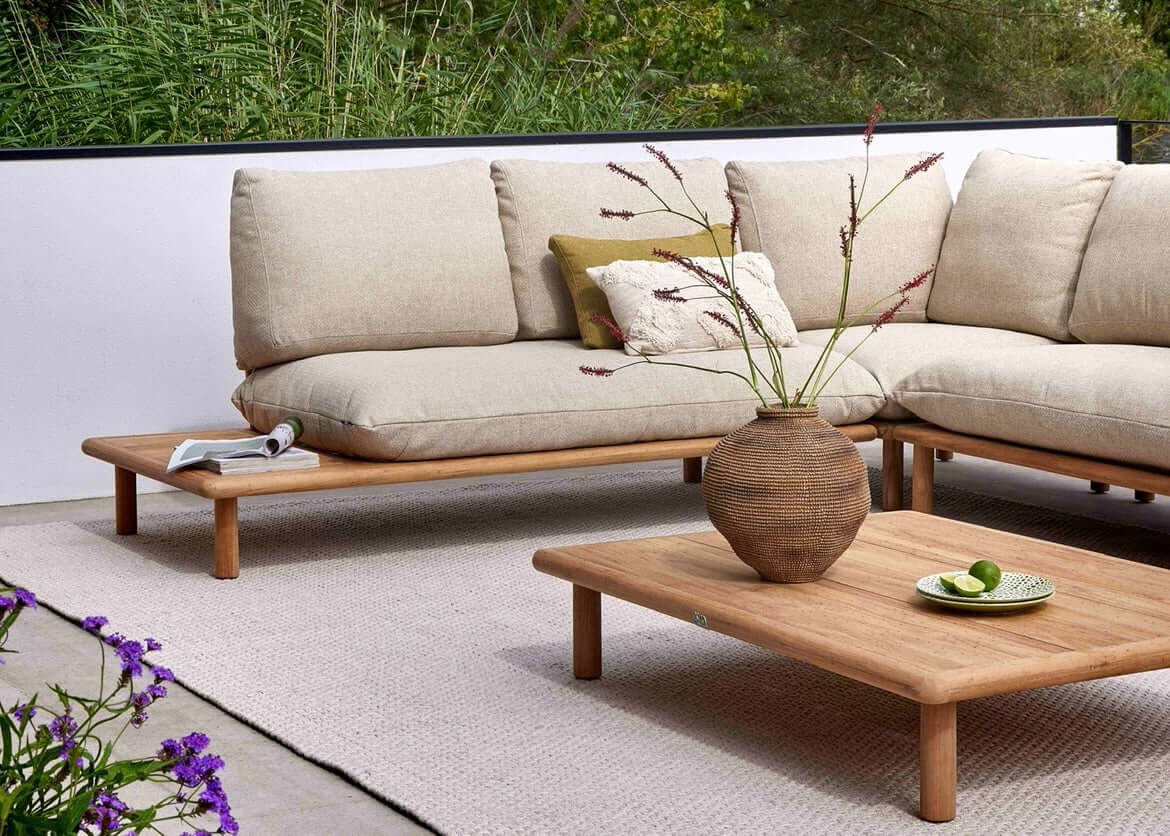 Apple Bee Sling Loungeset 4-delig Nr.2 Rechts Lang