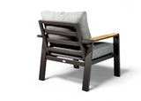 Belito Birmingham lounge tuinstoel aluminium antraciet