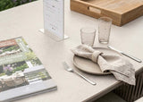 Apple Bee Bora Bora | Zanzibar Low Dining set | Sintered Stone 220cm | 5 Delig