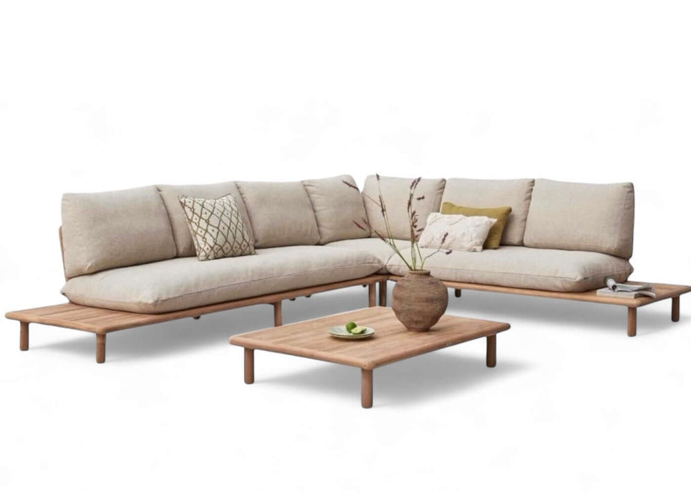 Apple Bee Sling Loungeset 4-delig Nr.1 Links Lang Zonder Stoel