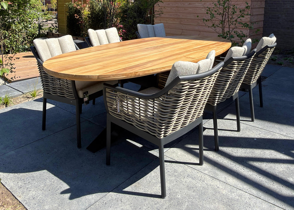 Apple Bee Milou Dining Tuinstoel - Zwart