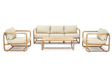 Apple Bee Dolce stoel-bank loungeset 4-delig 2.0 - 5 Persoons