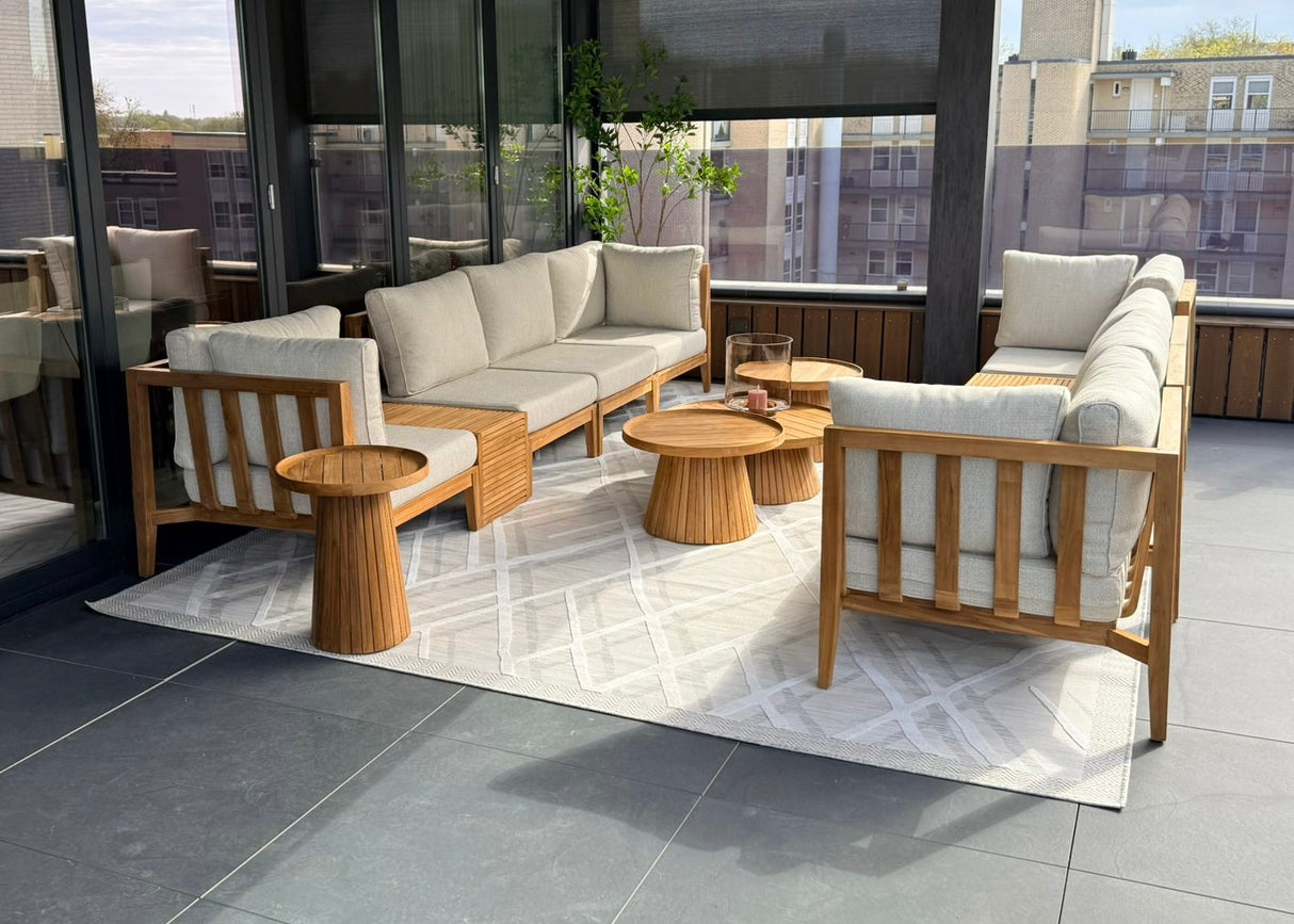 Belito Daan Teak Middenelement | Modulair | SVLK-Teak