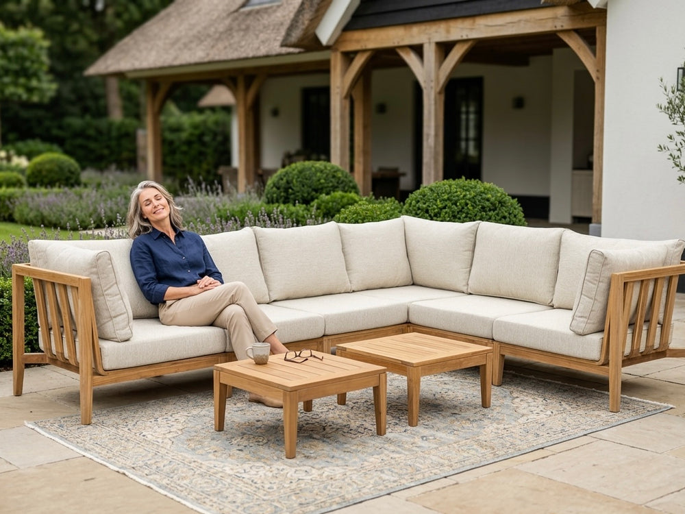 Belito Daan Teak Middenelement | Modulair | SVLK-Teak