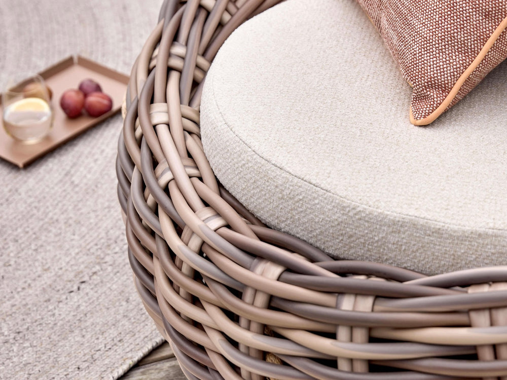 Apple Bee Cocoon Loungeset 5-delig | Bank, 2 Stoelen & Condor Tafelset | Biculair® Rope
