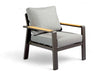 Belito Birmingham lounge tuinstoel aluminium antraciet