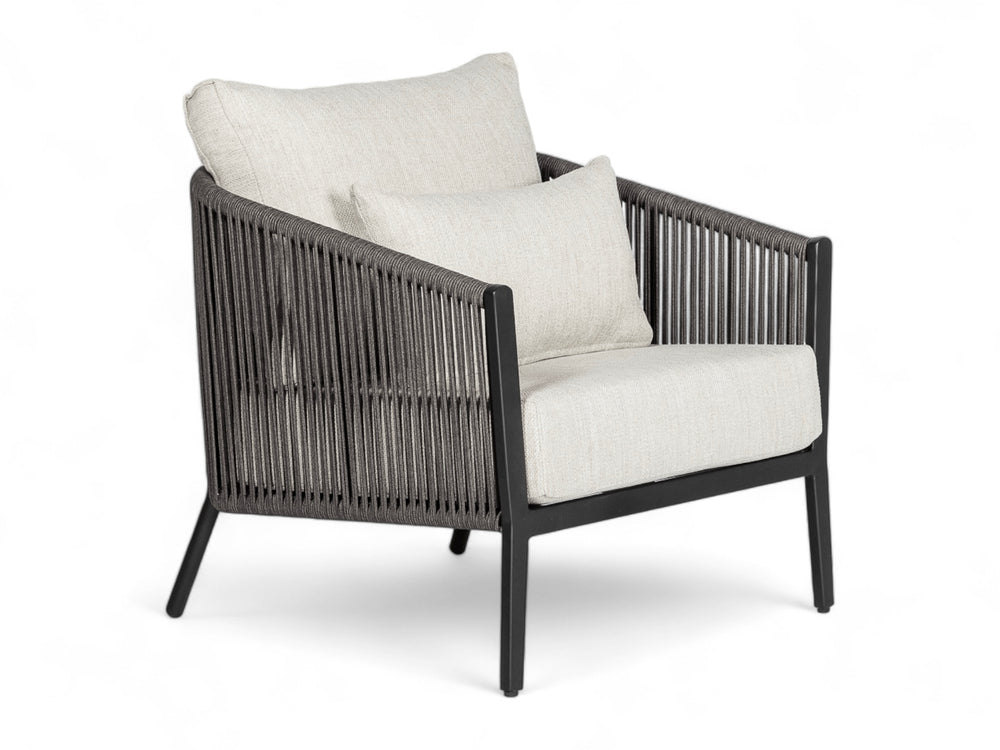 Aluminium Stoel-Bank Loungeset - Rope - Belito® Ouddorp - All-Weather - Nr.1