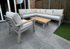 Aluminium Loungeset Hoekbank - Taupe Frame - 6-Persoons - Belito Lotte 5-delig