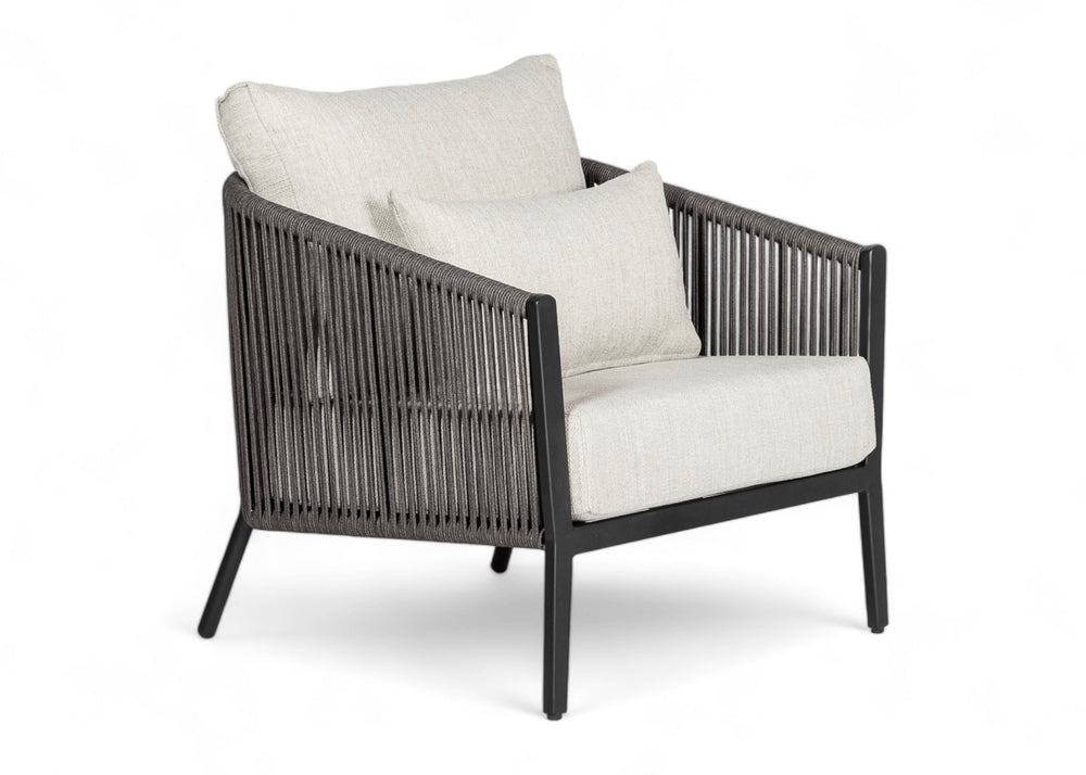 Belito® Ouddorp Aluminium Stoel-Bank Loungeset - Rope - All-Weather - 5-delig- Nr.3