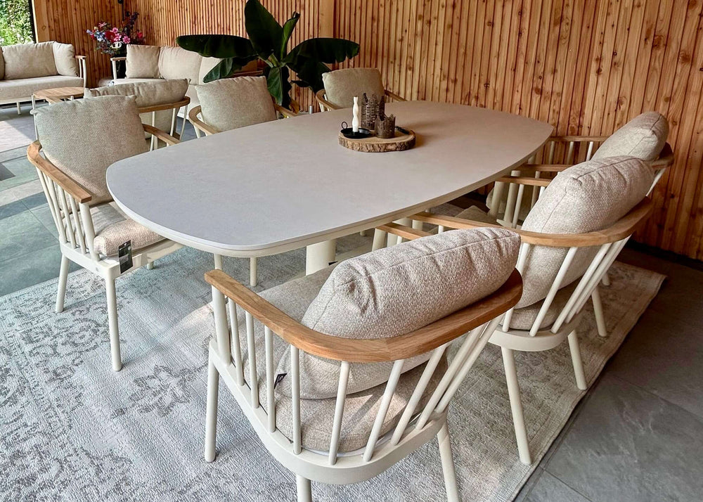 Apple Bee Melville Dining Tuintafel 220 cm Cintered Stone