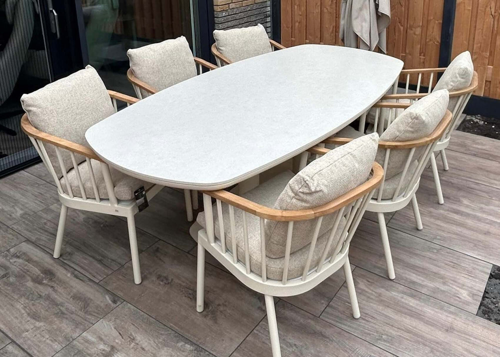 Apple Bee Melville Dining Tuinset 220 cm - 7 Delig