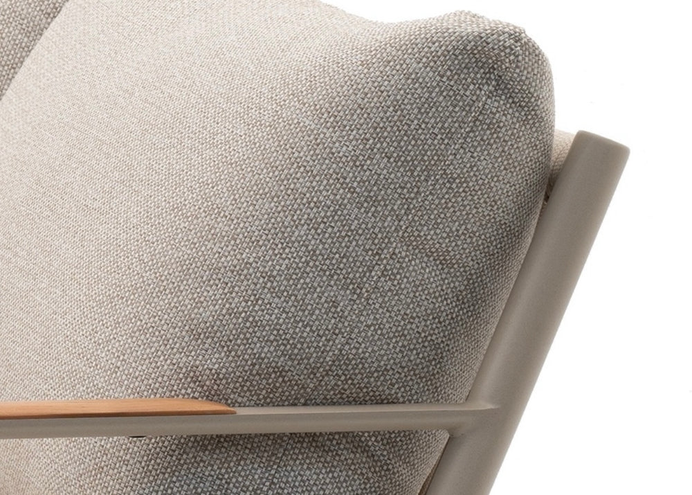 Aluminium Hoek Loungeset - Taupe Frame - Belito Julia - 3-delig - 260 x 260 cm