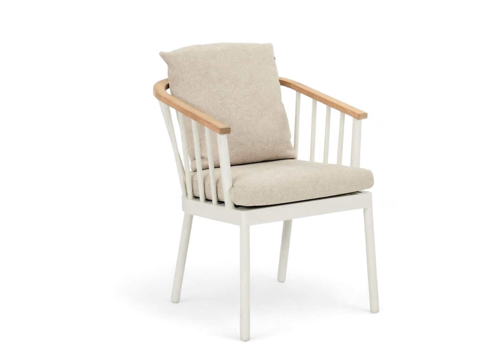 Apple Bee Condor dining tuinset 7-delig Oyster - Ø140cm