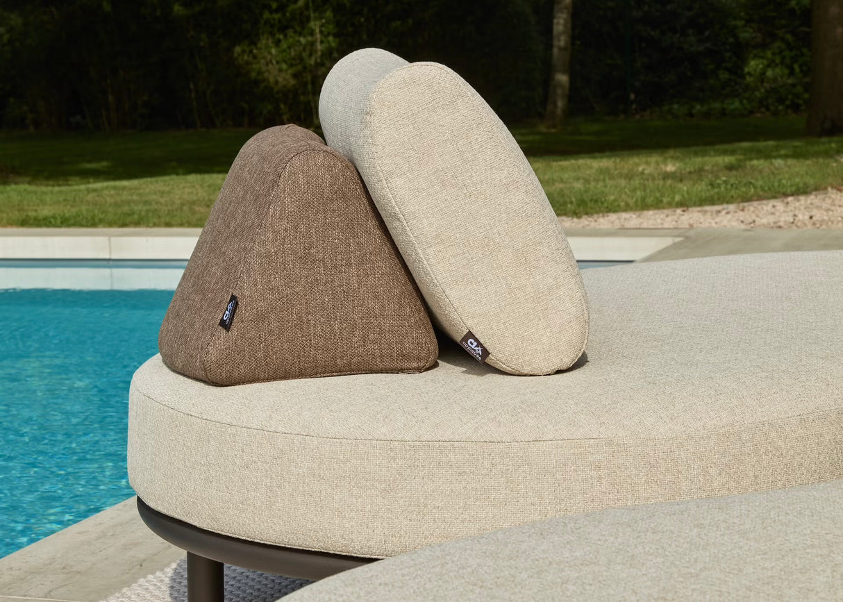 Apple Bee Moon Island Loungestoel | Bronze | Cotton Flower | BeeWett®