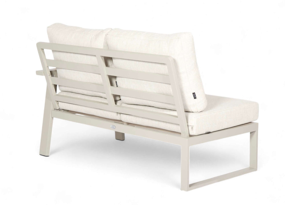 Aluminium Loungeset Hoekbank - Taupe Frame - 3 delig - Belito Lotte