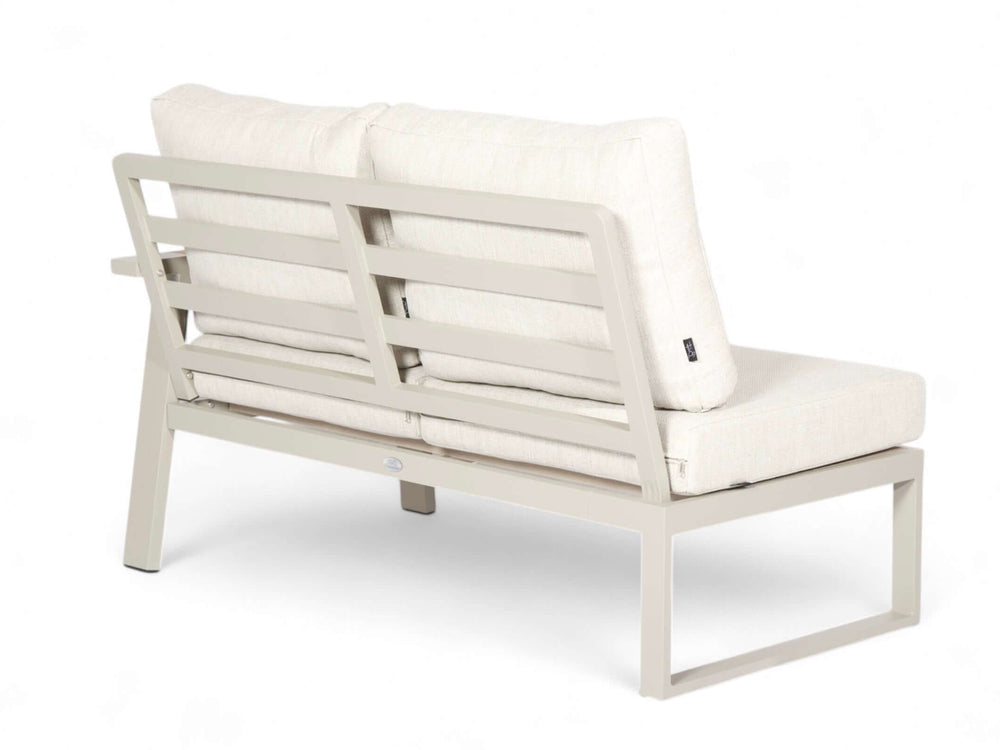 Belito Lotte Loungeset Hoekbank Nr. 3 | Taupe Aluminium | 220 x 220 cm | 5-persoons