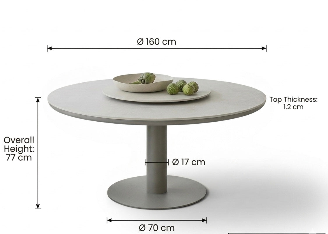 Apple Bee Bora Bora Tuinset 7-delig | Taupe | 6 Personen | Rope